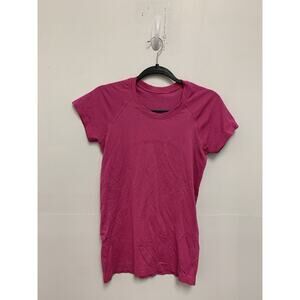 Lululemon Swiftly Tech Short Sleeve 2.0 Race Length Pink 8